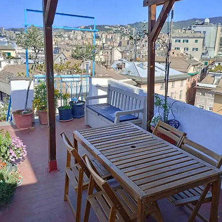 Cinque Lampadi Rooftop Genoa Exterior photo